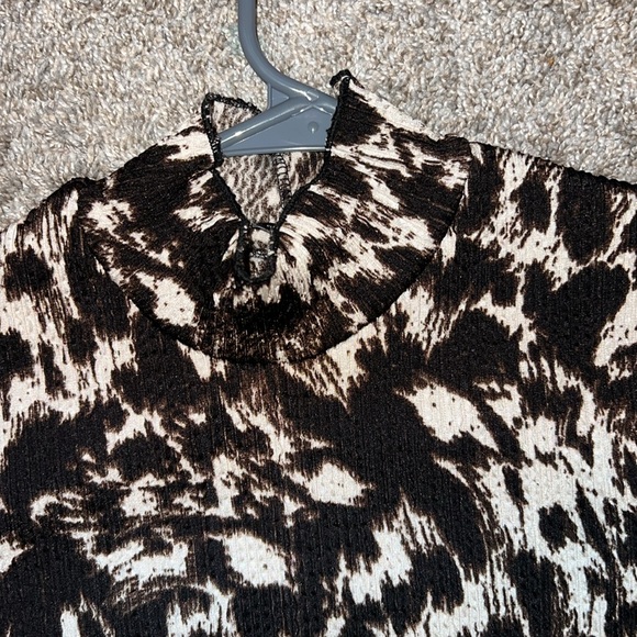 Zara Printed Jacquard Bodycon Dress size small can fit a medium lots of stretch - Picture 13 of 13